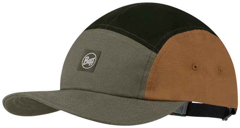Кепка унисекс цвета желтого цвета 5 Panel Venture Cap (размер ОДИН РАЗМЕР, цвет Хаки)