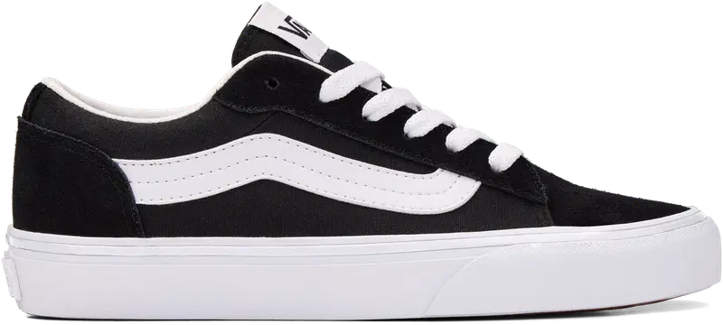 Детские кроссовки для отдыха Vans Vero LS (размер 055, цвет Черный/белый)