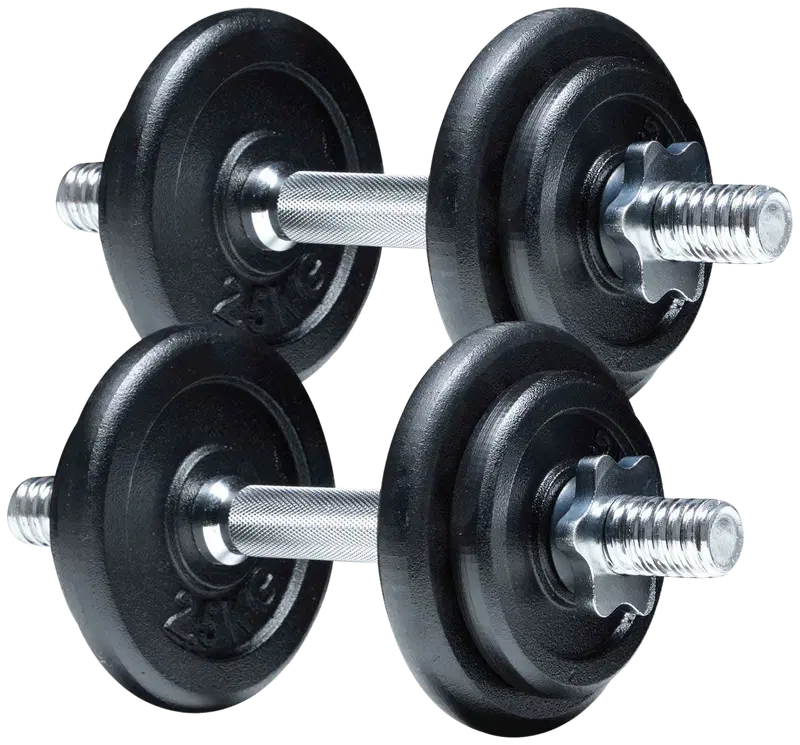 Гантели Fit n Shape 20 кг (цвет Черный)