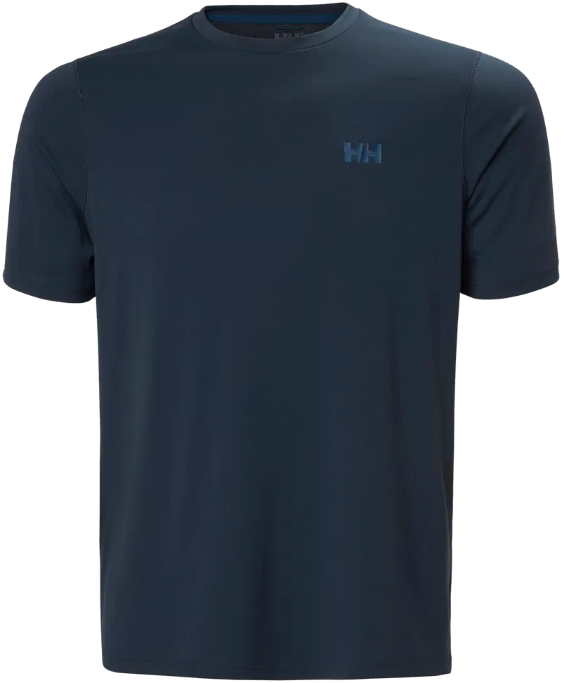 Мужская солнцезащитная футболка Helly Hansen с короткими рукавами HH Lifa Active Solen 48376 (размер С, цвет Военно-морской)