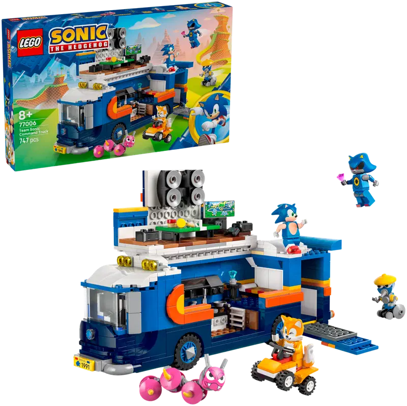 LEGO Sonic 77006 Мобильный командный центр Sonic Team