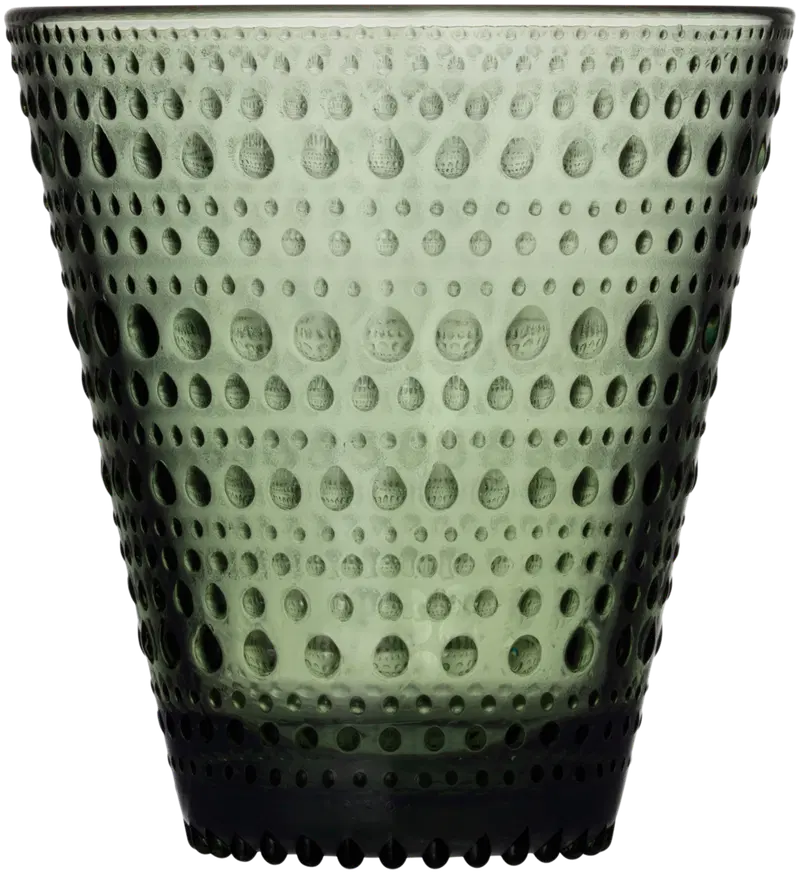 Стакан Iittala Kastehelmi 30кл, цвет зеленый 2 шт. (цвет хвойно-зеленый)