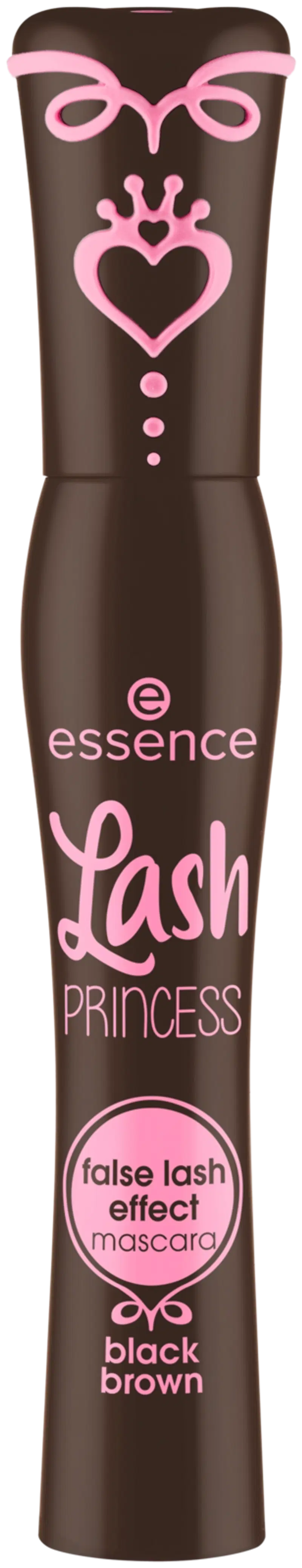 Essence Lash PRINCESS тушь для ресниц с эффектом накладных ресниц черно-коричневая 12 мл