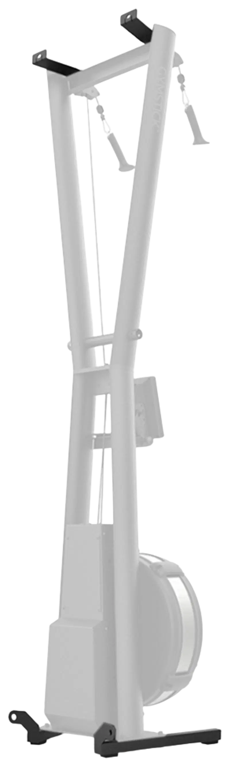 Комплект настенного крепления для лыжного снаряжения Gymstick (цвет черный)