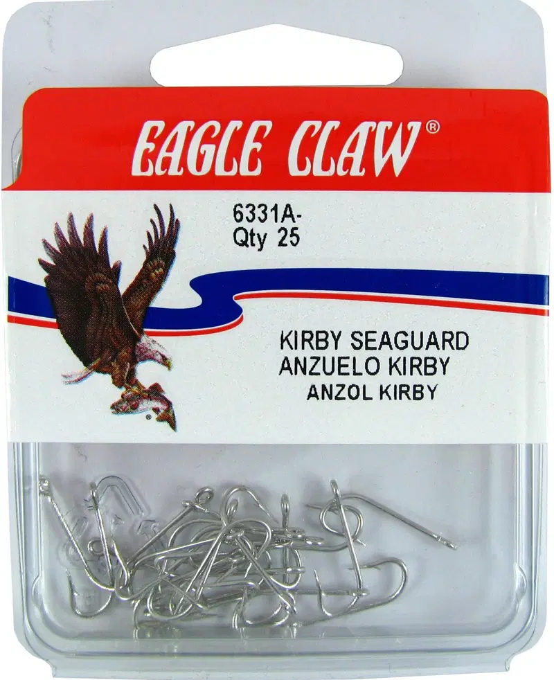 Крючок Eagle Claw 6331A-20 25 шт/кор. (цвет ЯРКИЙ)
