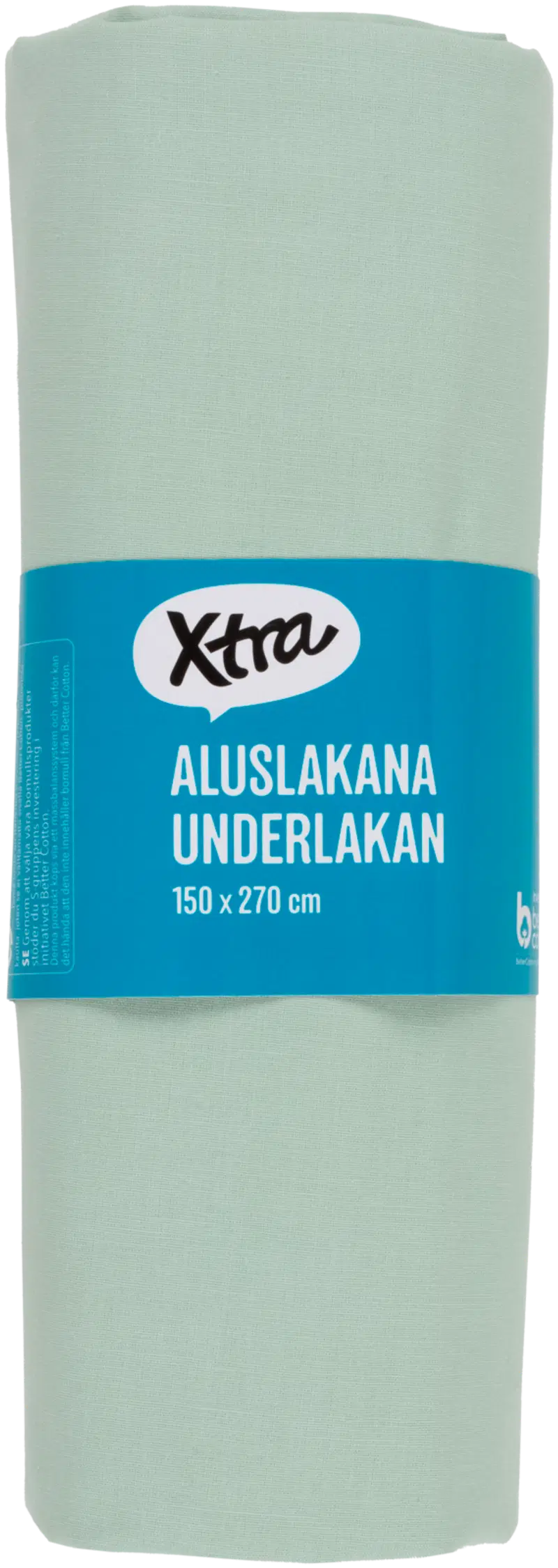 Простыня Xtra Uni 150x270 см, светло-зеленая (цвет Светло-зеленый)