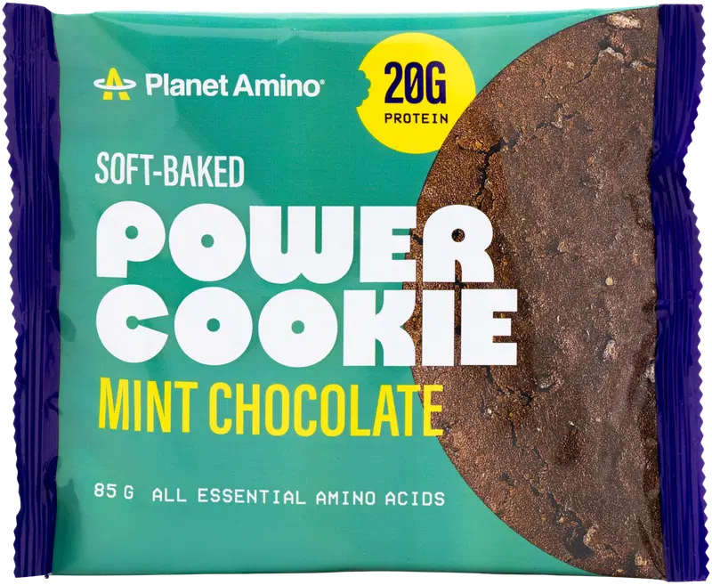 Протеиновое печенье Planet Amino Power Cookie мятно-шоколадное 85 г