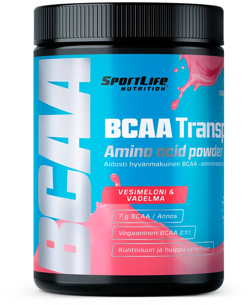 SportLife Nutrition BCAA Transport 300 г арбуз-малина Аминокислотный напиток для употребления во время тренировки