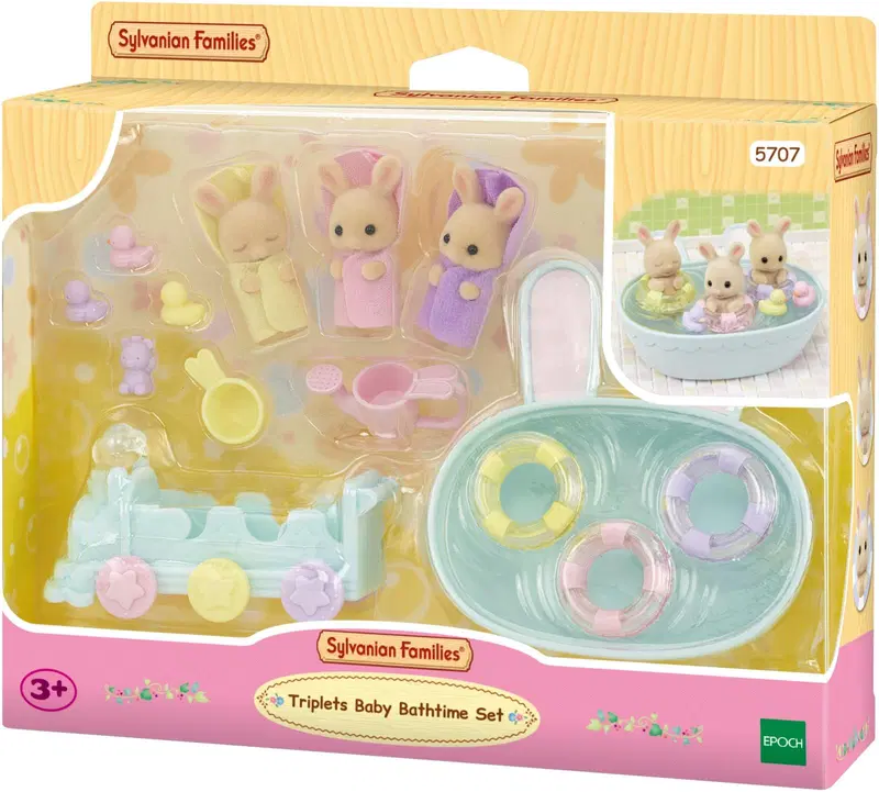 Sylvanian Families Тройной набор для ванны