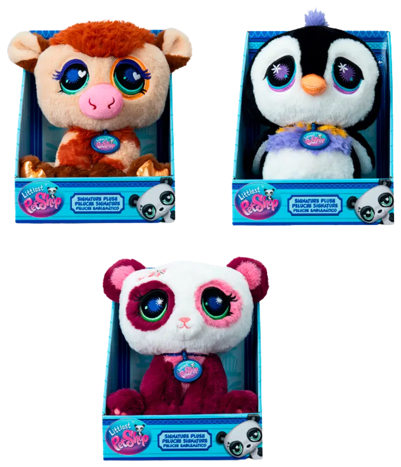 Плюшевая игрушка Littlest Pet Shop Делюкс