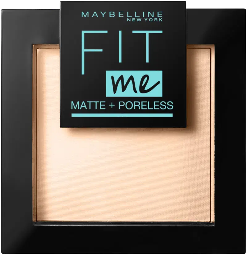 Пудра Maybelline New York Fit Me Matte + Poreless 120 9г (цвет Классический цвет слоновой кости)