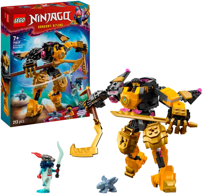 LEGO® Ninjago 71839 Боевой робот Кружитцу Арина