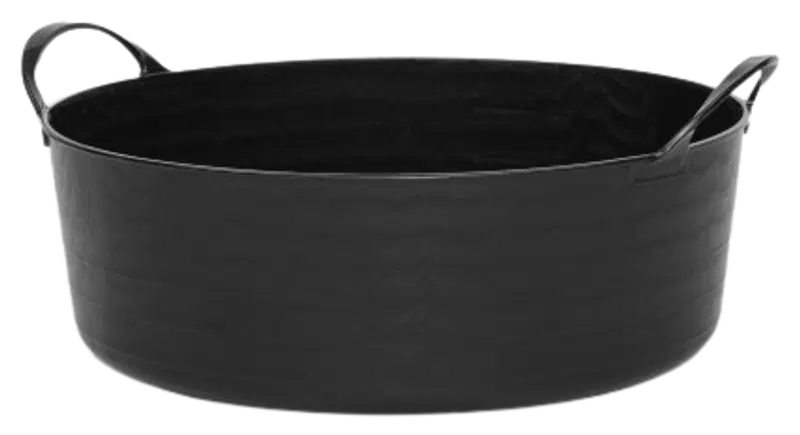 Flexi Trug мелкий контейнер 6 л (размер 6 л, цвет ЧЕРНЫЙ)