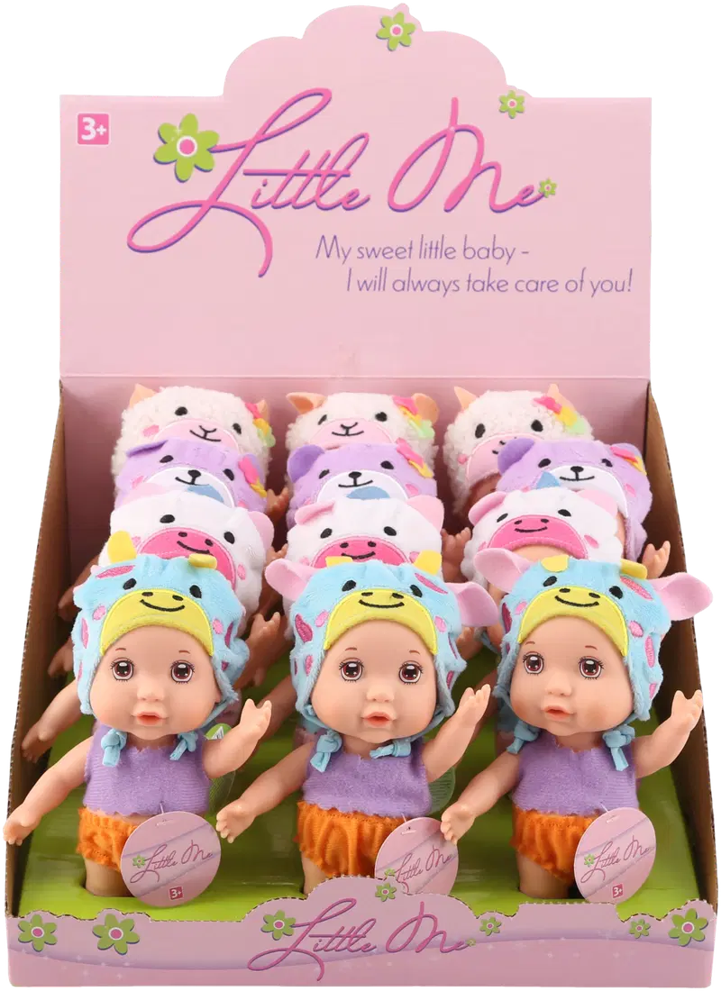 Кукла Little Me в костюме животного 15 см