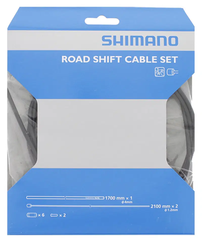 Комплект тросов переключения Shimano SIS40 (цвет Черный)