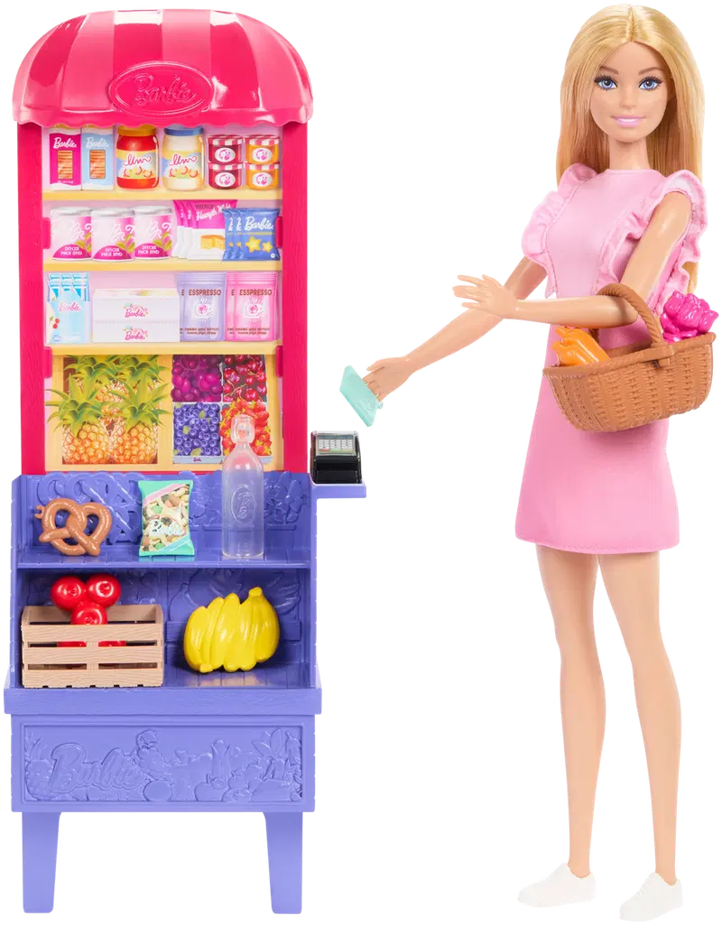 Игровой набор Barbie Malibu Food Market