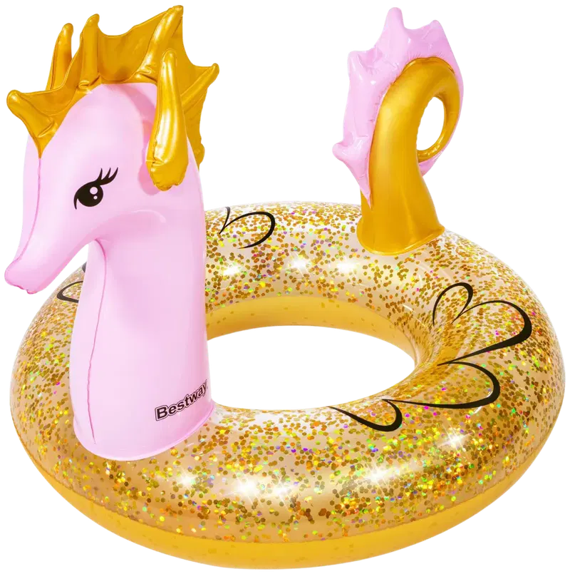Кольцо для плавания Bestway Glitter Seahorse