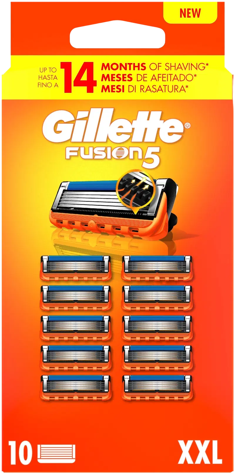 Лезвие Gillette Fusion5 10 шт.