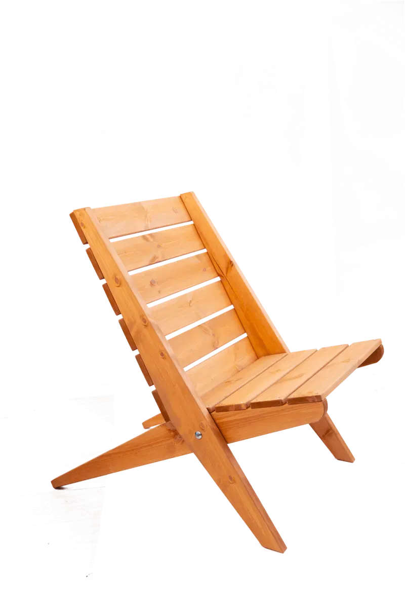 EcoFurn® Стул Granny сосна, охра, промасленный (цвет промасленная бамия)