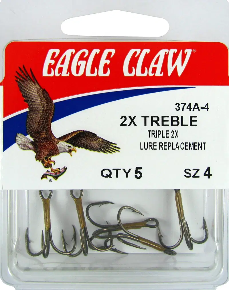 Крючок Eagle Claw 374А 5 шт/кор. (цвет БРОНЗА)