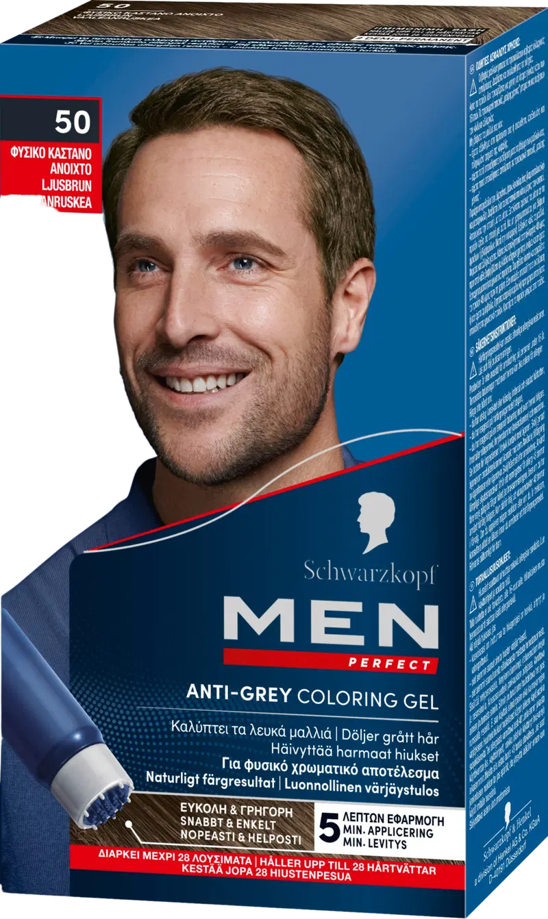 Schwarzkopf Men Perfect 50 Светло-русая краска для волос