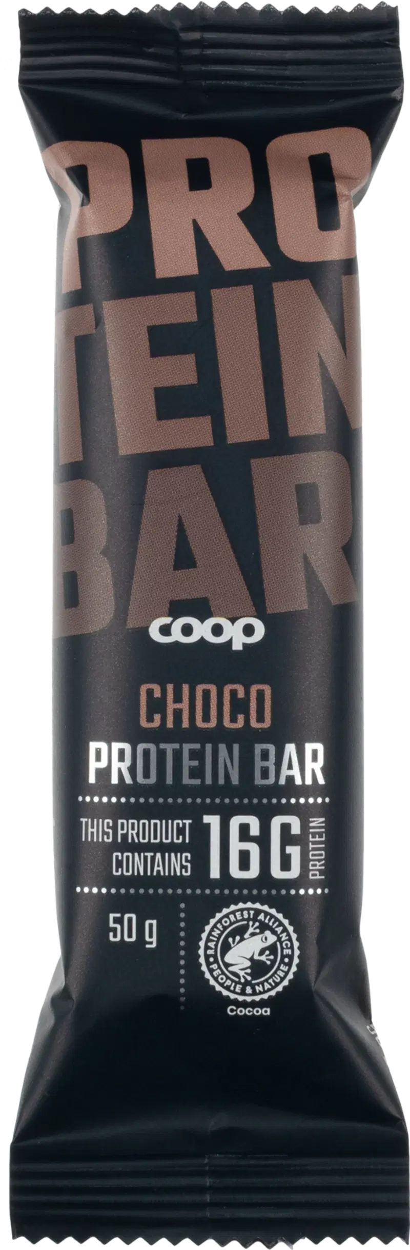 Coop протеиновый батончик шоколадный 50 г