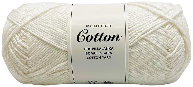 Хлопковая нить Perfect Cotton 100г. (цвет Естественный)