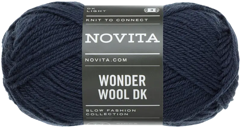 Пряжа Novita Wonder Wool DK 50 г сумерки 163 (цвет сумерки)