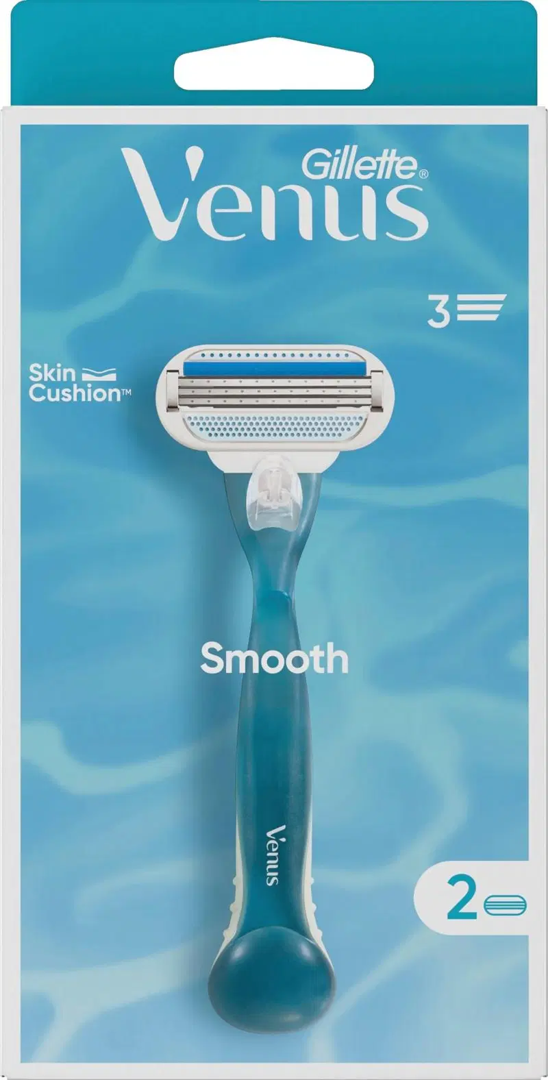 Gillette Venus Гладкая ручка+2 лезвия