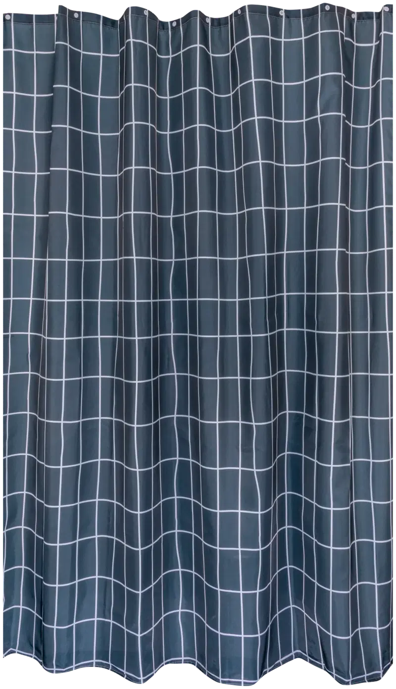 Штора для душа House Elonkorjuu 180 x 200 см черная PatternLab (цвет УРОЖАЙ Чёрный)