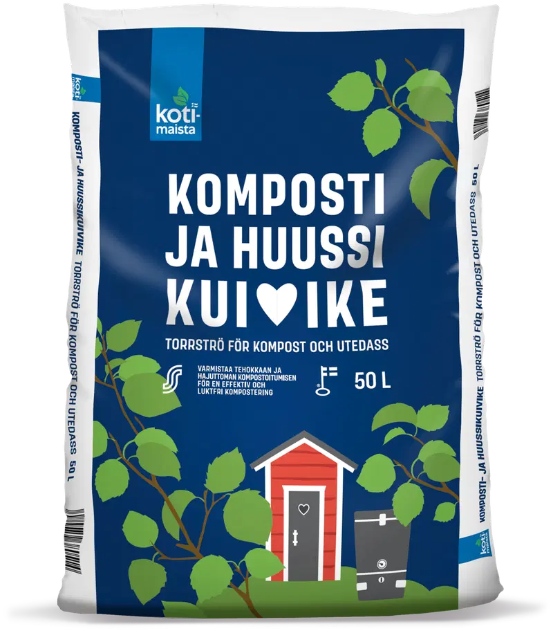 Бытовой компост и Huusskuivike 50 л
