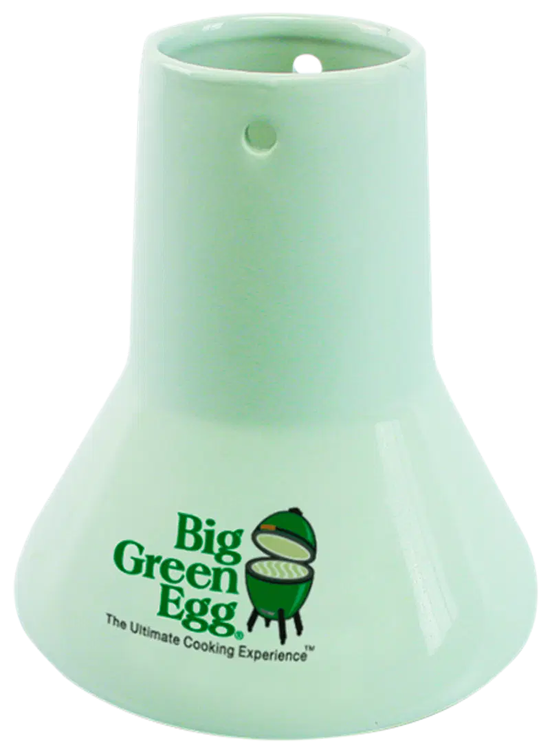 Подставка для курицы Big Green Egg Sittin' Chicken Roaster керамическая (цвет белый)