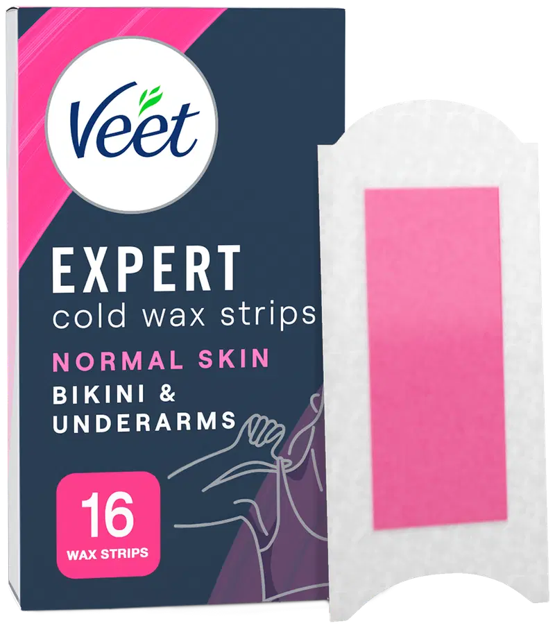 Veet Expert Полоски холодного воска Бикини и подмышки 16 шт.