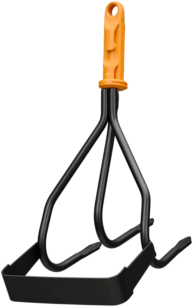 Мотыга Fiskars OneClick для культивации с корневым ножом (цвет Черный)