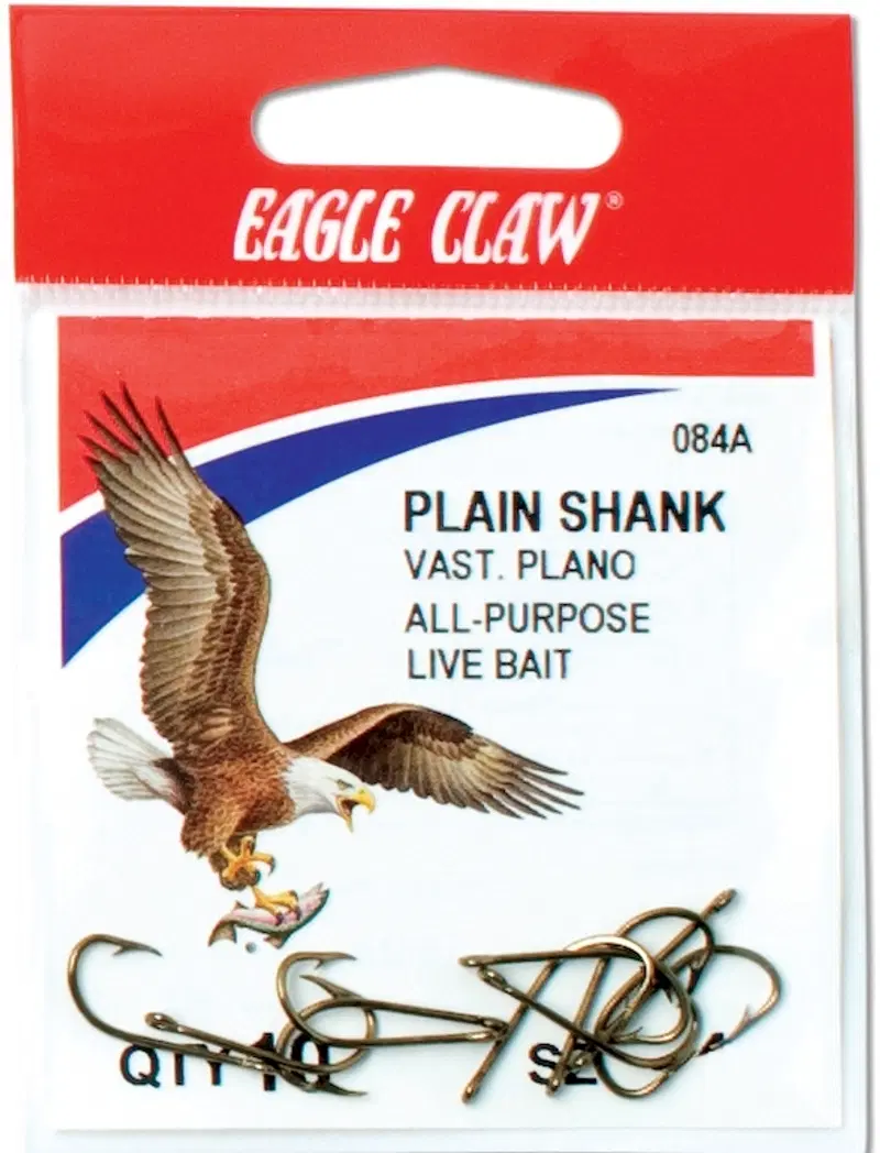 Крючок Eagle Claw 084A-8 10 шт/кор. (цвет БРОНЗА)