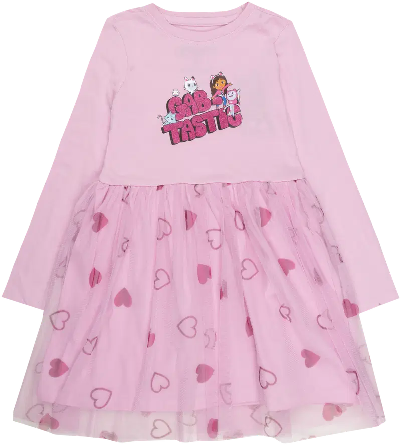 Детское платье Gabby's Dollhouse GDQ30010A (размер 110-116 СМ, цвет розовый)