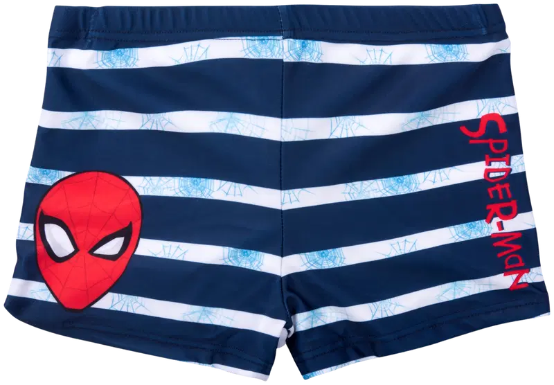 Детские плавки Spider-Man 1004738 (размер 134/140,, цвет синий/белый в полоску)