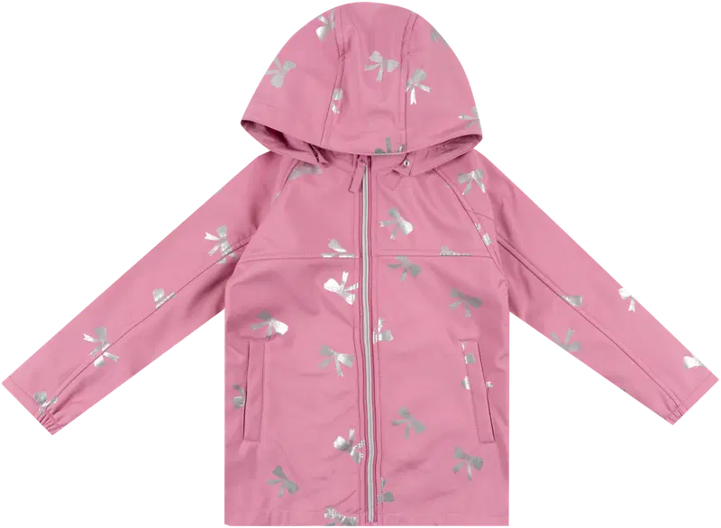Детская непромокаемая куртка софтшел Ciraf 252C07262P (размер 98, цвет роза)