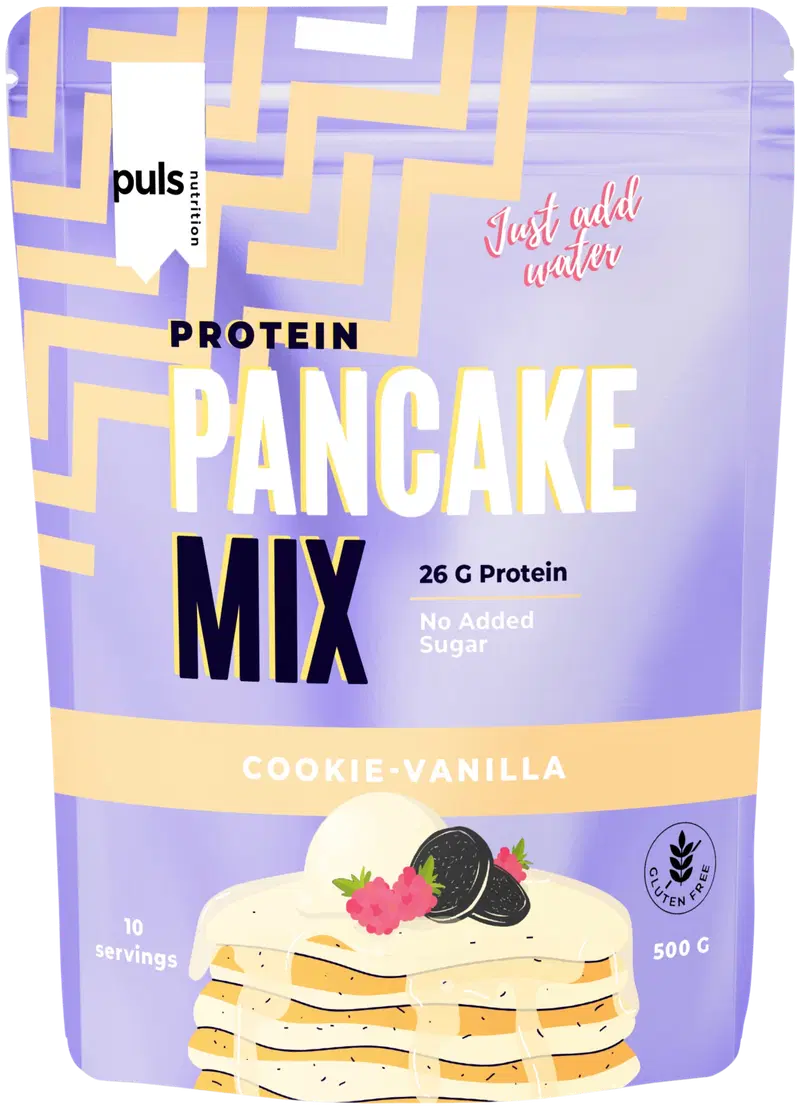 PULS Vegan Protein Pancake Mix печенье - ваниль 500г