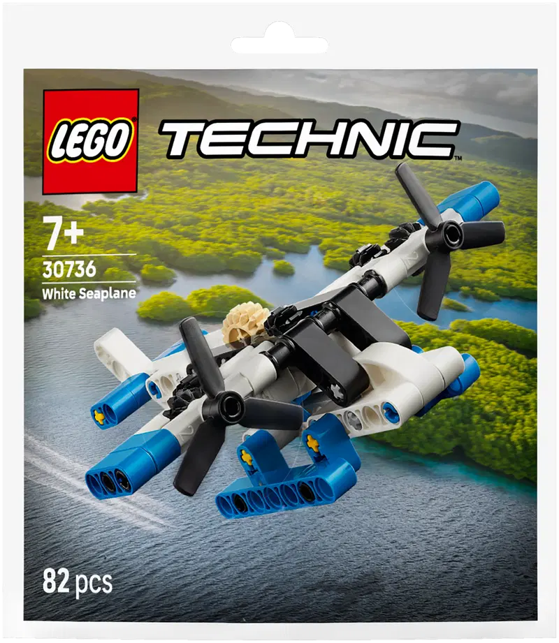LEGO® Recruitment Bags (30736) Белый водный самолет
