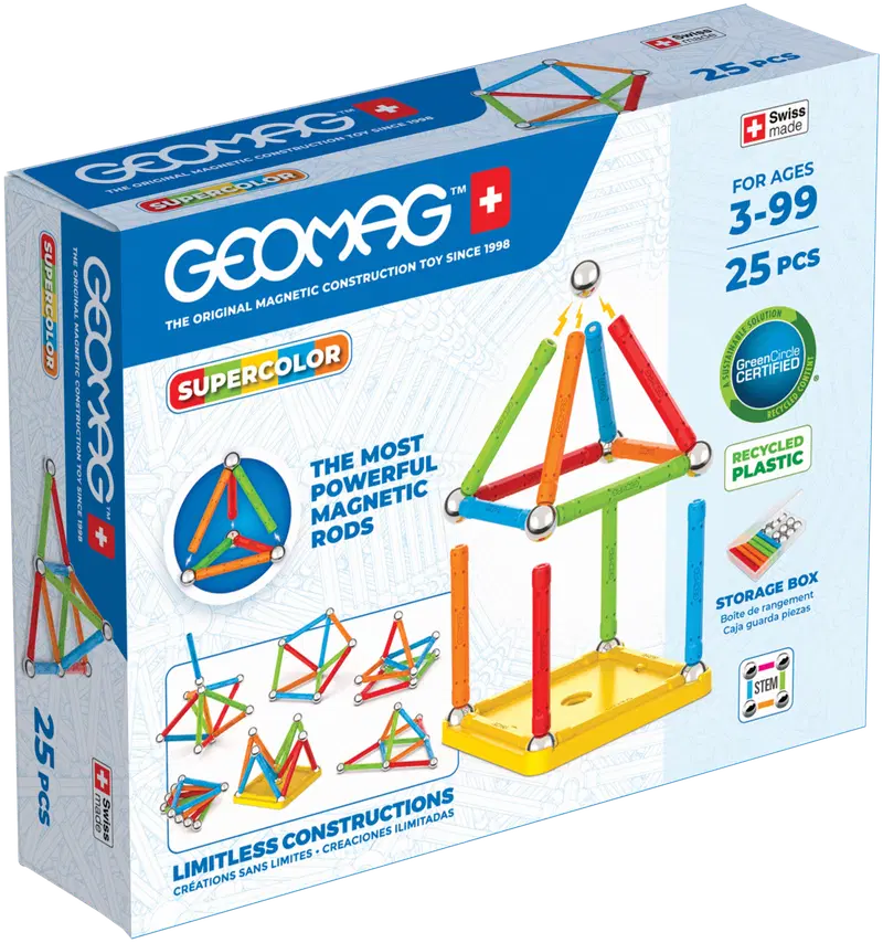 Geomag Supercolor 25 деталей