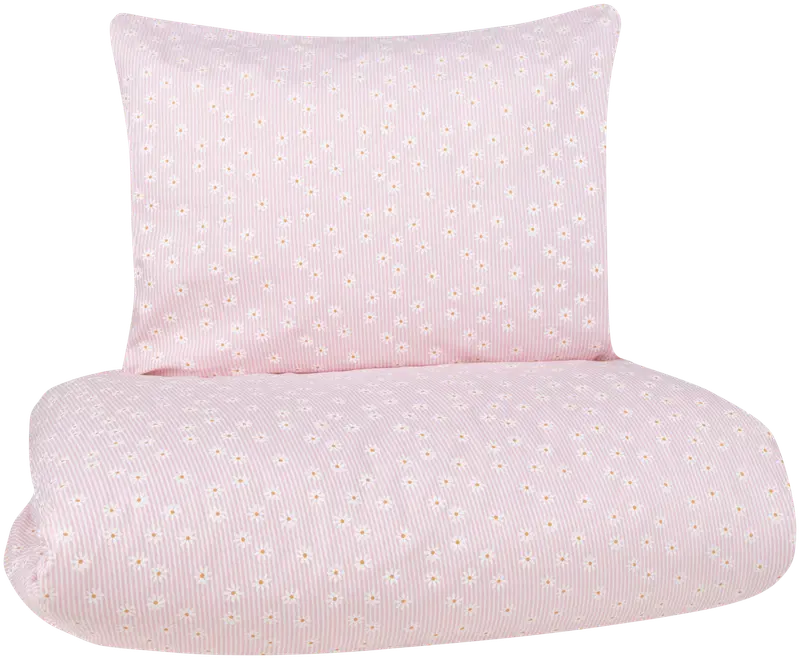 Xtra комплект пододеяльников Daisy 150х210 см розово-белый (цвет розовый/белый)