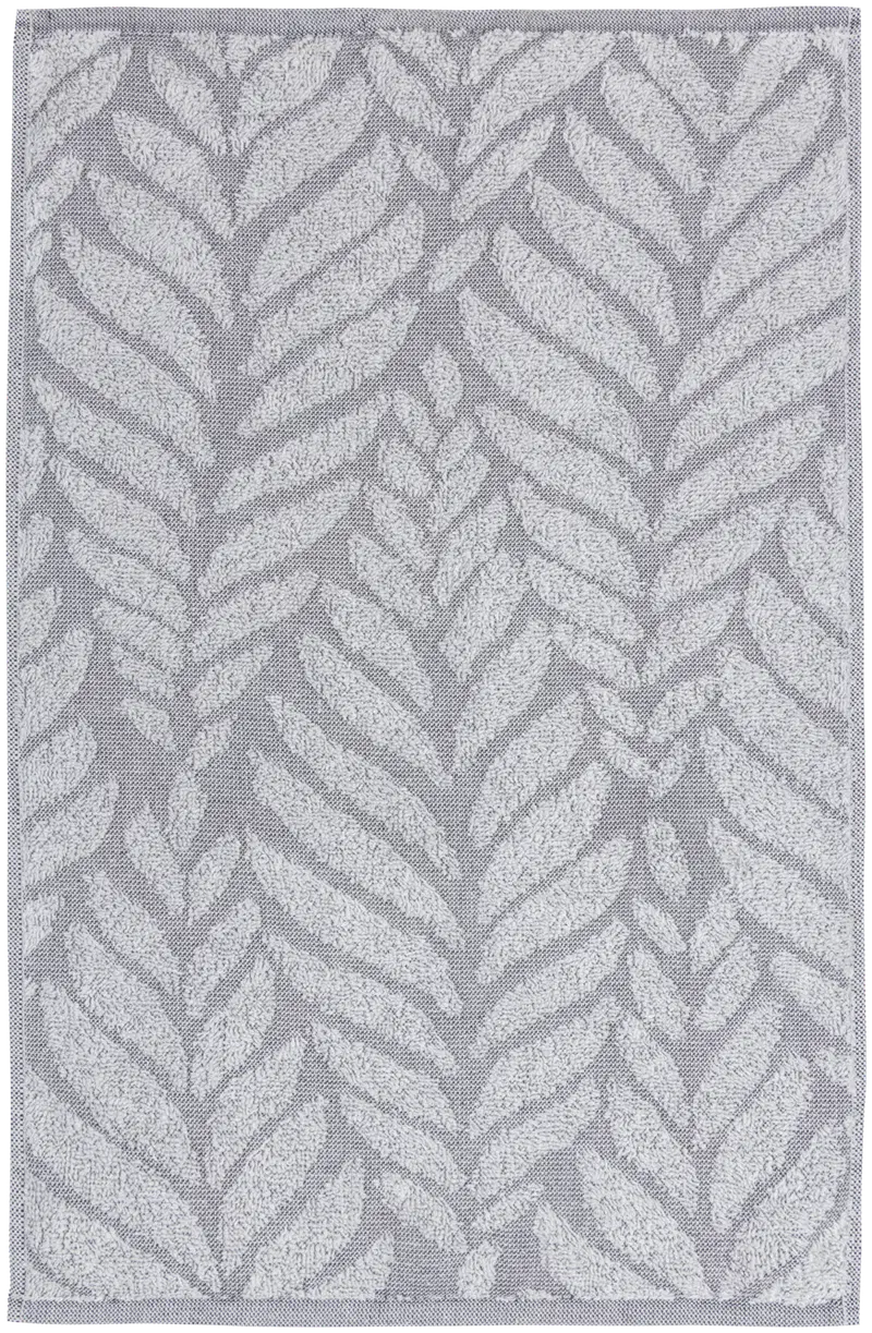 Полотенце домашнее Leaf 30х50 см, серое (цвет серый)