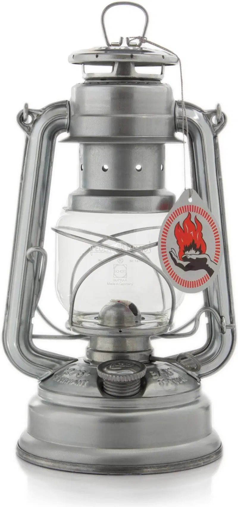 Грозовой фонарь Feuerhand 5 линий, Вечность (цвет Цинк верзинкт)