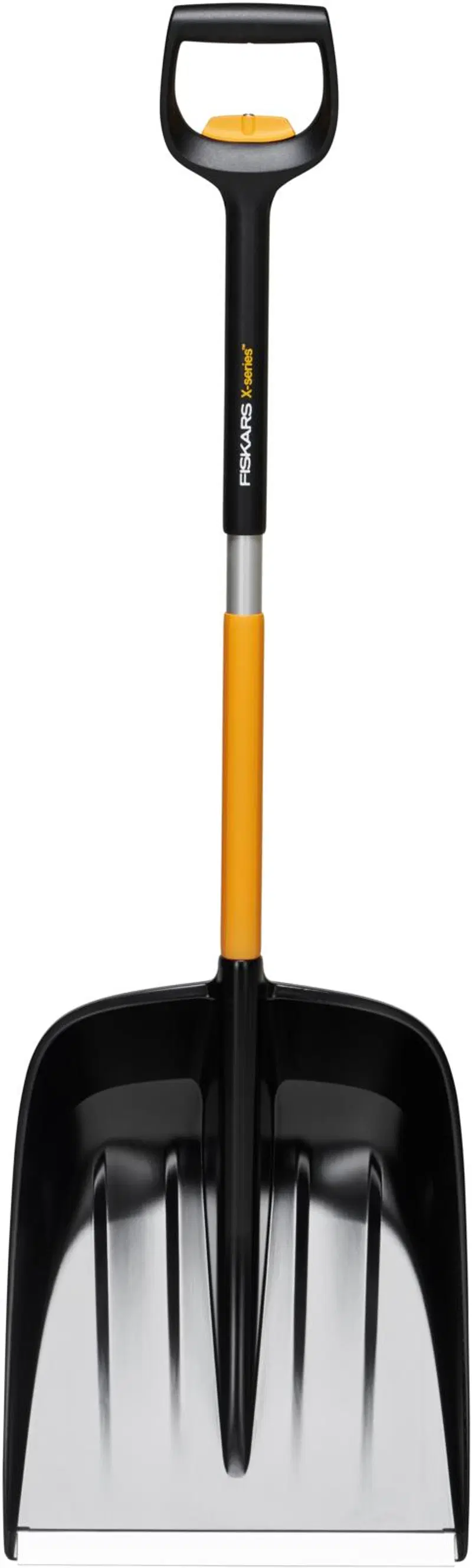 Лопата для снега Fiskars X-series, телескопическая (цвет ЧЕРНЫЙ)