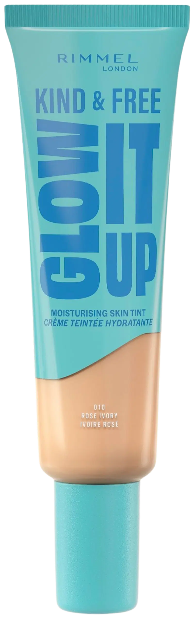Rimmel Kind & Free Moisturizing Skin Tint 30 мл, тональный крем 150 Rose Vanilla (размер 30 МЛ, цвет 10 роз)