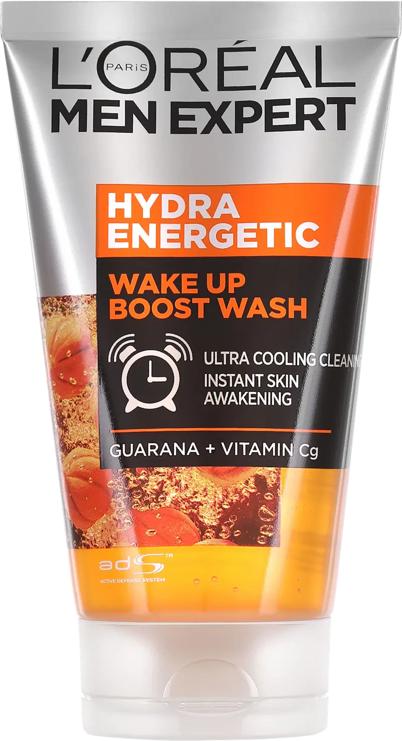 L'Oréal Paris Men Expert Hydra Energetic освежающий очищающий гель для лица 100мл