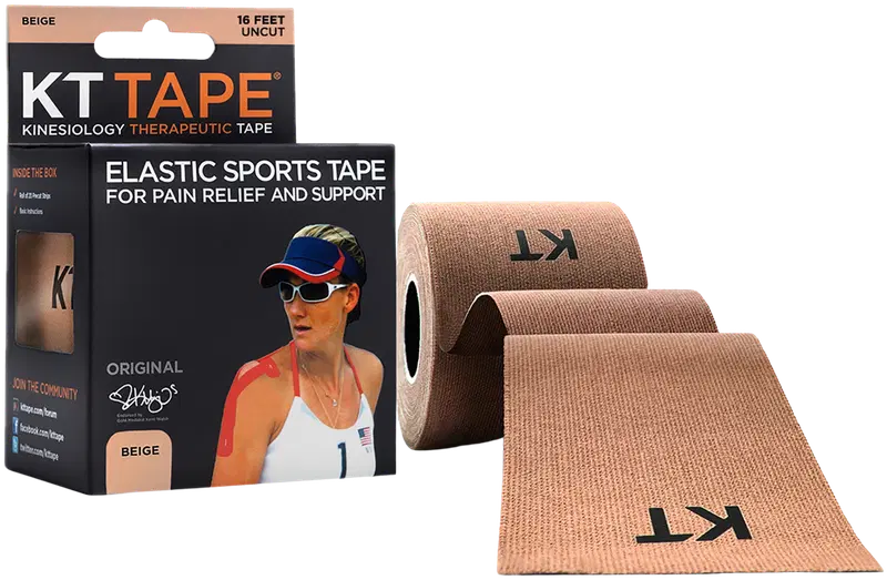 Кинезио тейп KT-Tape Original 5м, бежевый