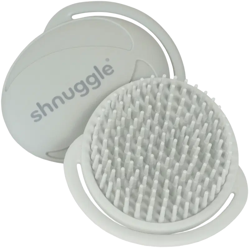 Детская щетка для ванны Shnuggle серая (цвет серый)