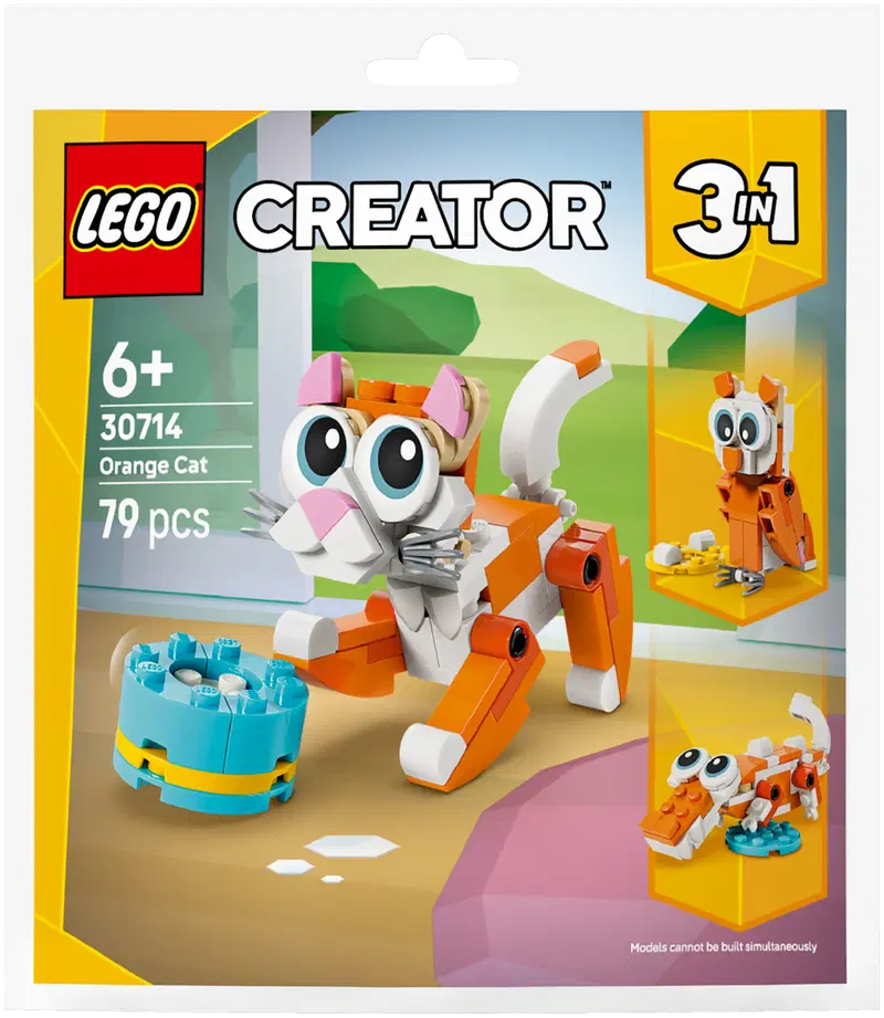 LEGO® Recruitment Bags (30714) Оранжевый кот